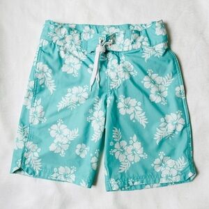 Art Class boys Floral Print Swim board Shorts trunks 10